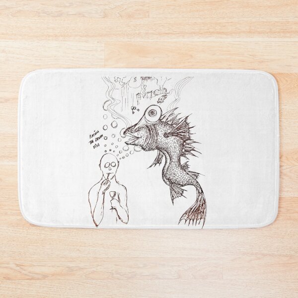 Item preview, Eating the dream fish  designed and sold by Doodle Mind Journeys.