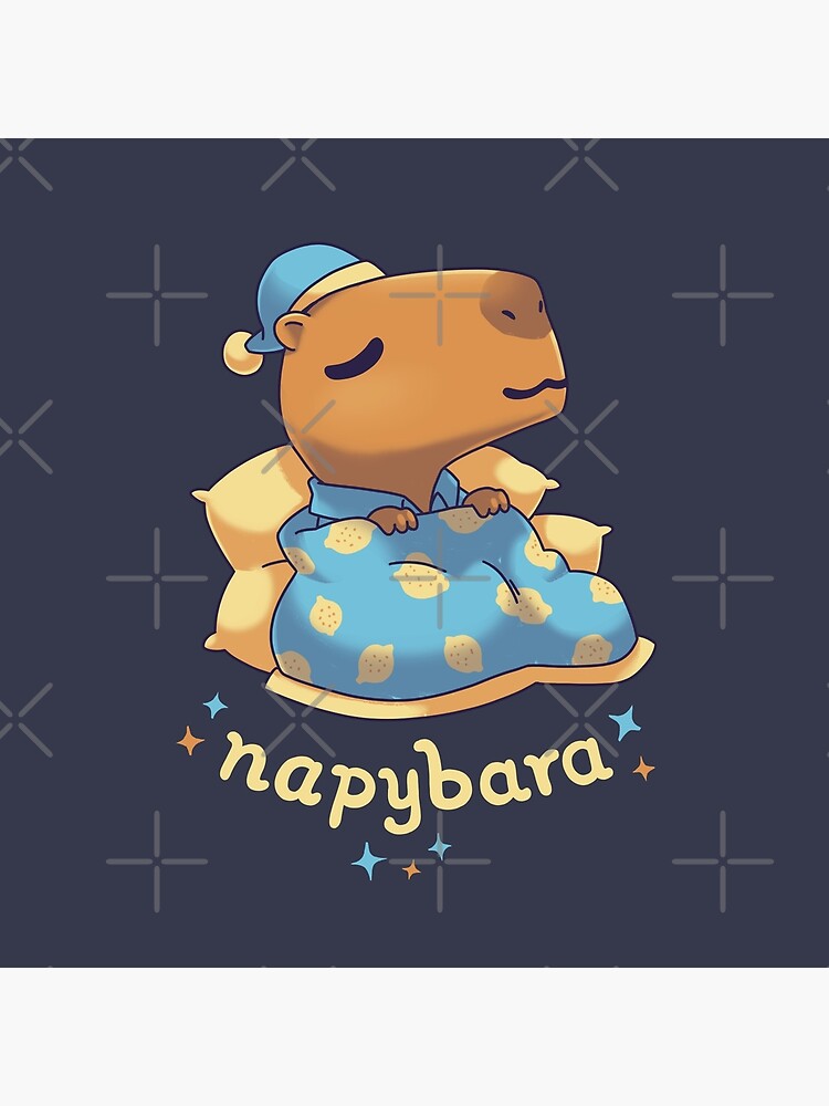 Thumbnail 2 of 2, Tote Bag, Napybara cute capybara nap designed and sold by Geekydog.