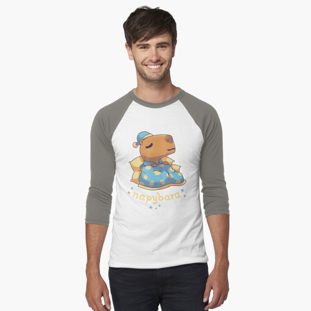 Item preview, Baseball ¾ Sleeve T-Shirt designed and sold by Geekydog.