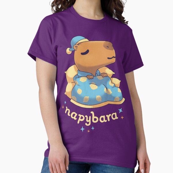 Item preview, Napybara cute capybara nap designed and sold by Geekydog.