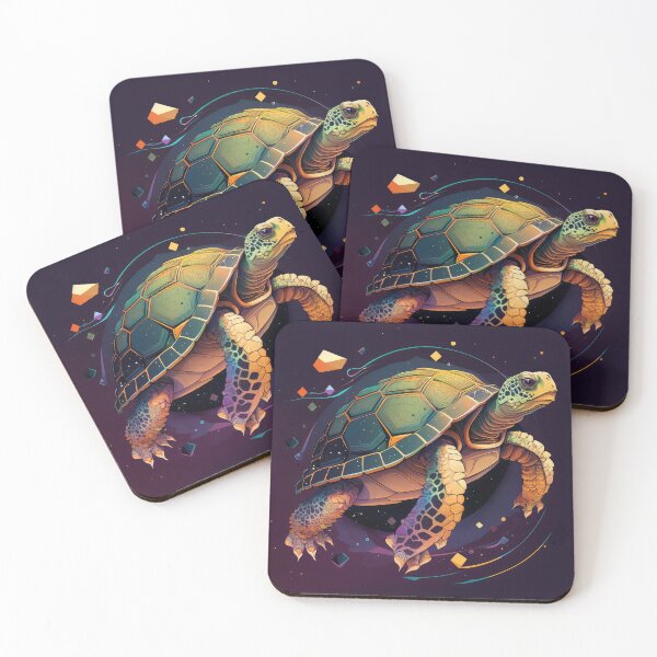 Item preview, Polygon Space Turtle designed and sold by WildWho.