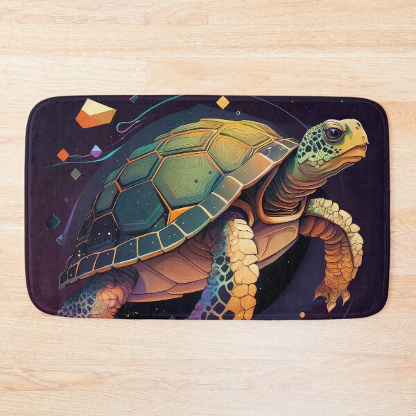 Item preview, Polygon Space Turtle designed and sold by WildWho.