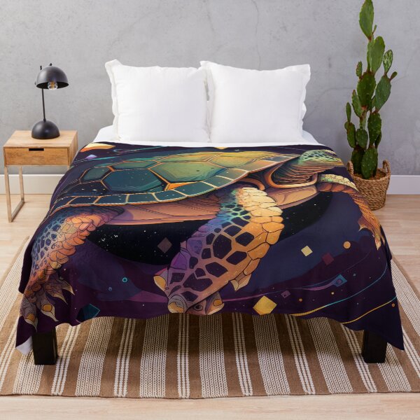 Item preview, Polygon Space Turtle designed and sold by WildWho.