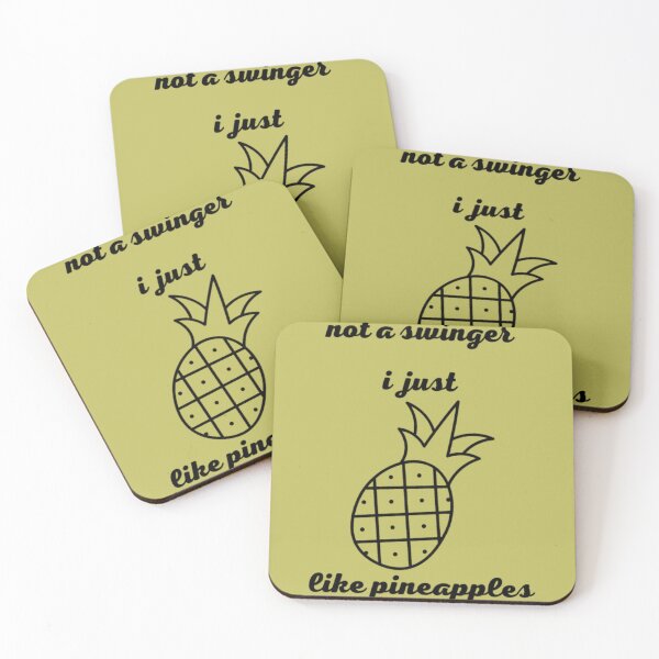 Item preview, Not A Swinger I Just Like Pineapples                                                                         (71) designed and sold by Creativiltetees.