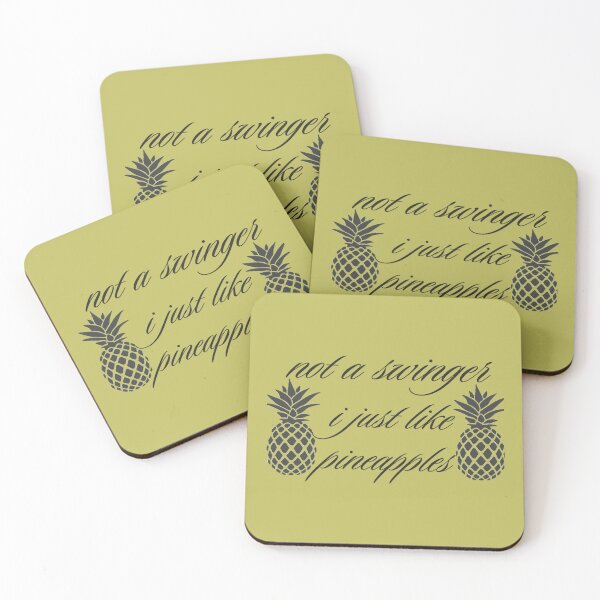 Item preview, Not A Swinger, I just like Pineapples.   designed and sold by Creativiltetees.