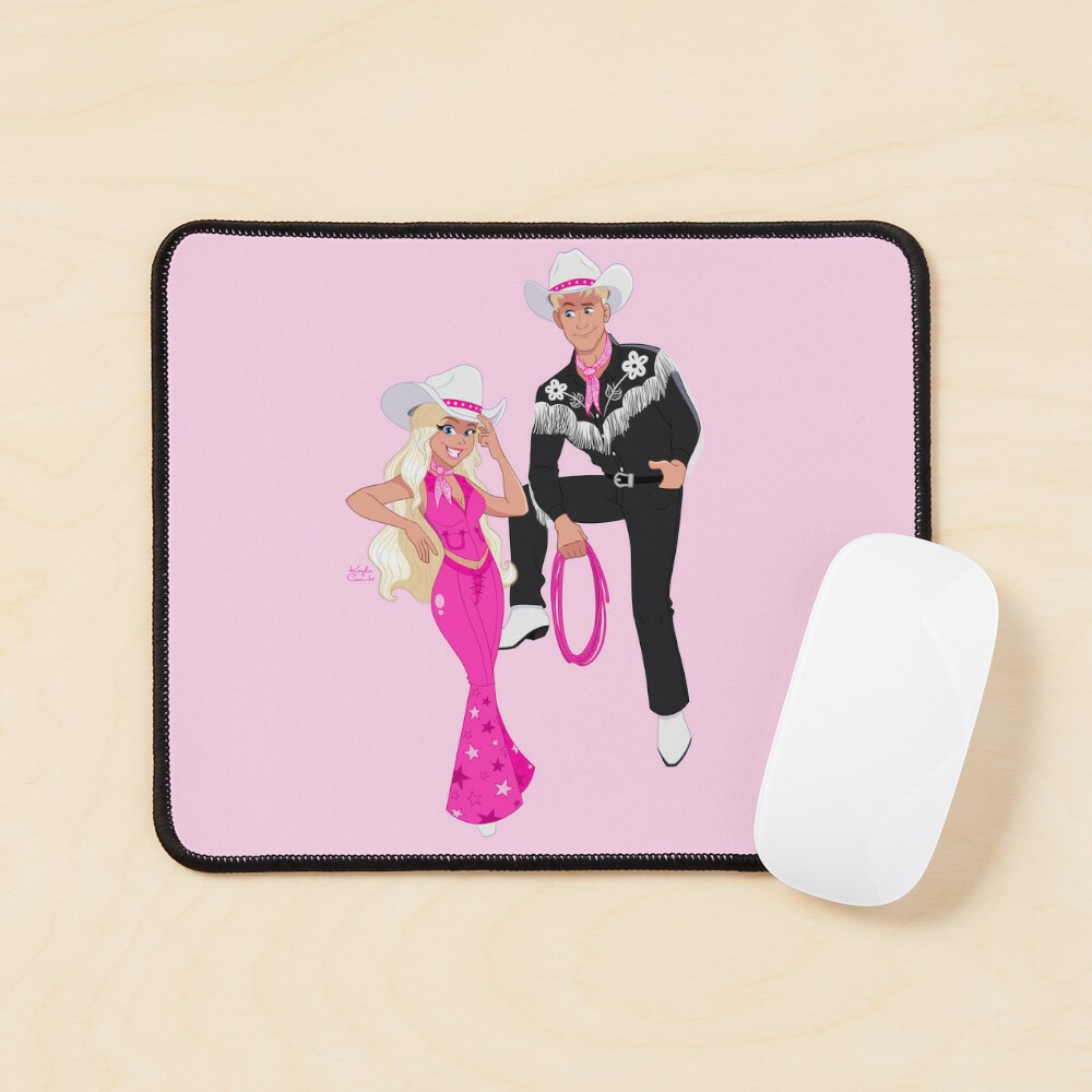 Babs & Ken Cowboy Sticker for Sale by Kayla Coombs