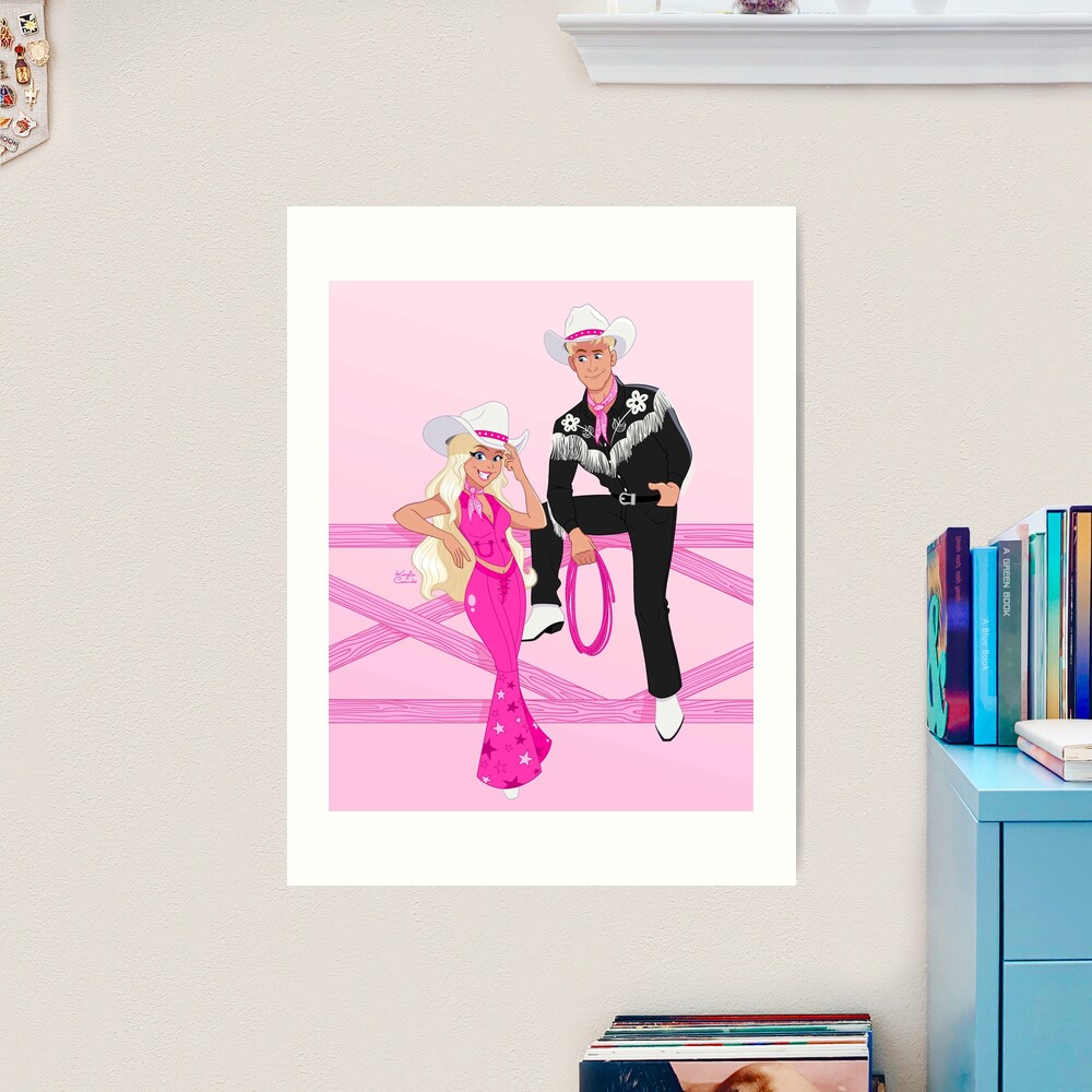 Babs & Ken Cowboy Poster for Sale by Kayla Coombs
