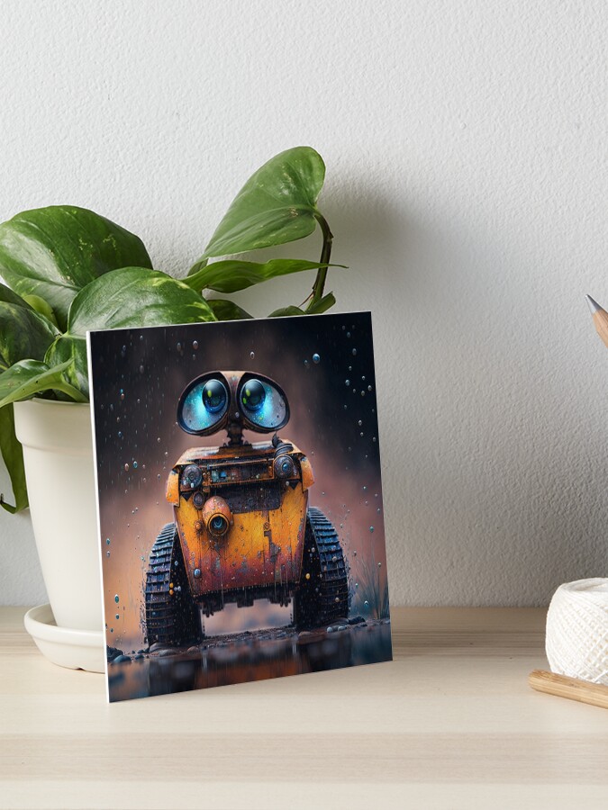 Wall-E and Eve canvas painting, 10x10, Brand new, Disney themed