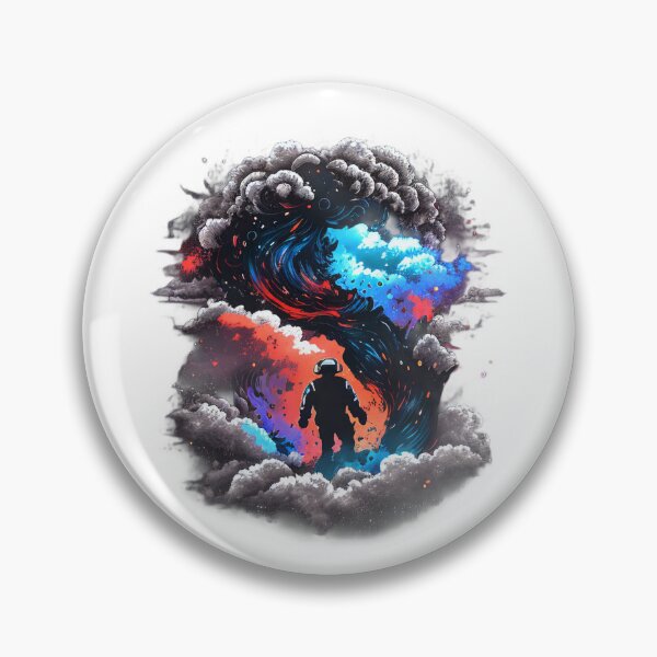 Item preview,  Astronaut surrounded by an Oort Cloud in Space designed and sold by Krystmiks.