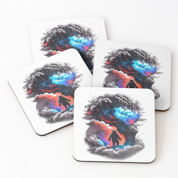 Item preview,  Astronaut surrounded by an Oort Cloud in Space designed and sold by Krystmiks.