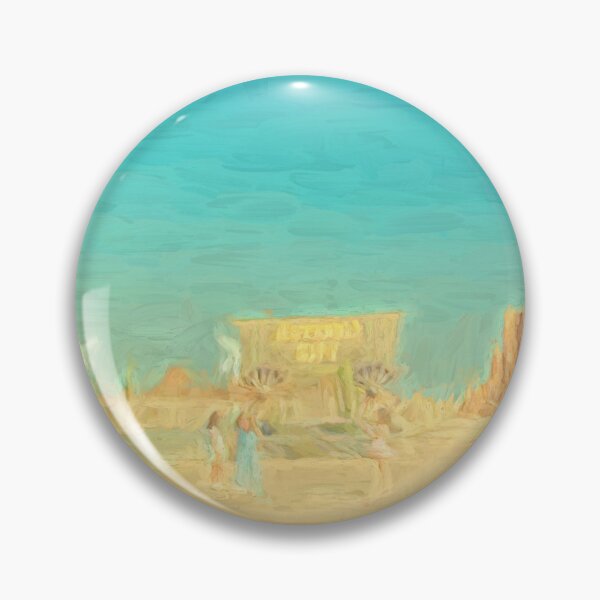 Item preview, Asteroid City Phoneboth Painting designed and sold by DesignDLW.