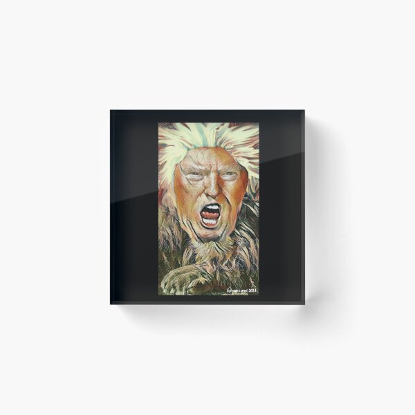 Court of the Trumplion King Acrylic Block