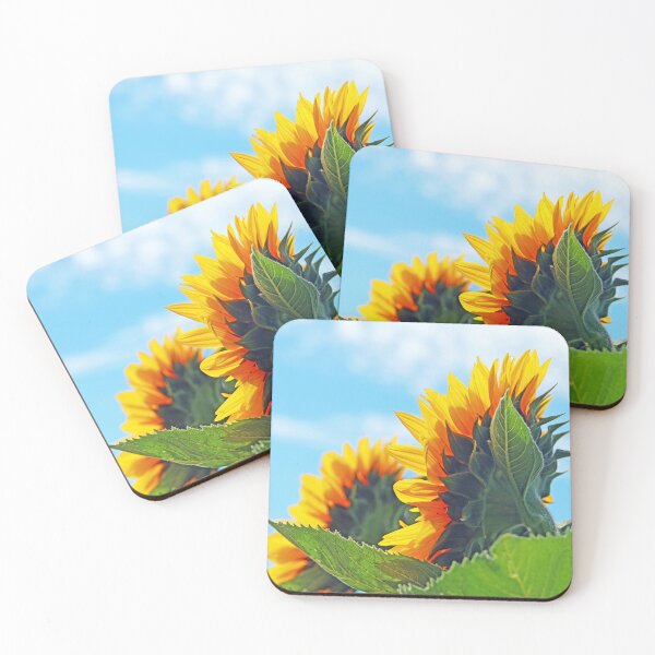 Item preview, Sunflowers And Blue Sky designed and sold by Deb Oppermann.