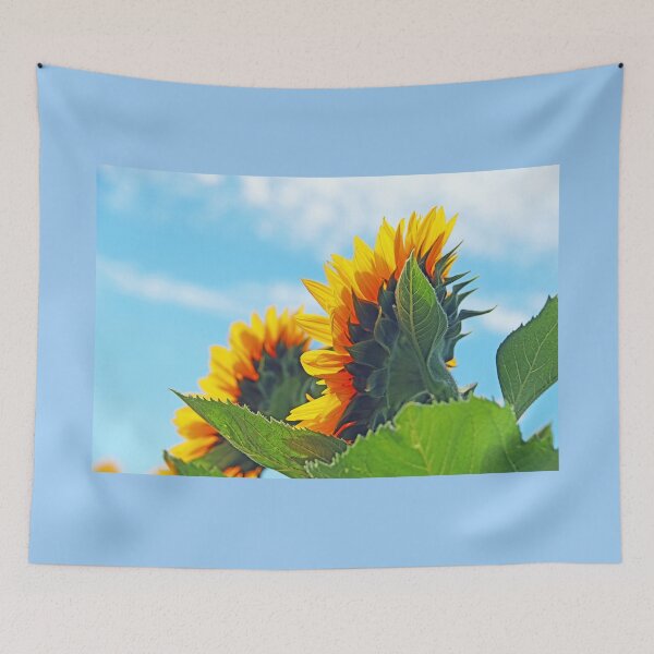 Item preview, Sunflowers And Blue Sky designed and sold by Deb Oppermann.