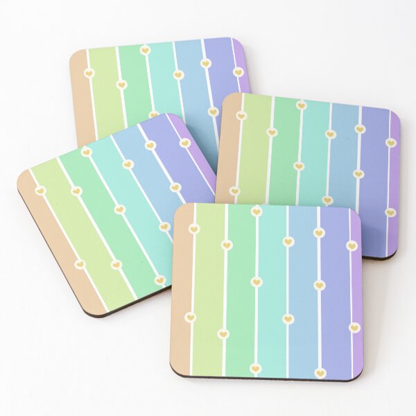 Item preview, cute pastel design with little yellow hearts designed and sold by SadharonDesign.