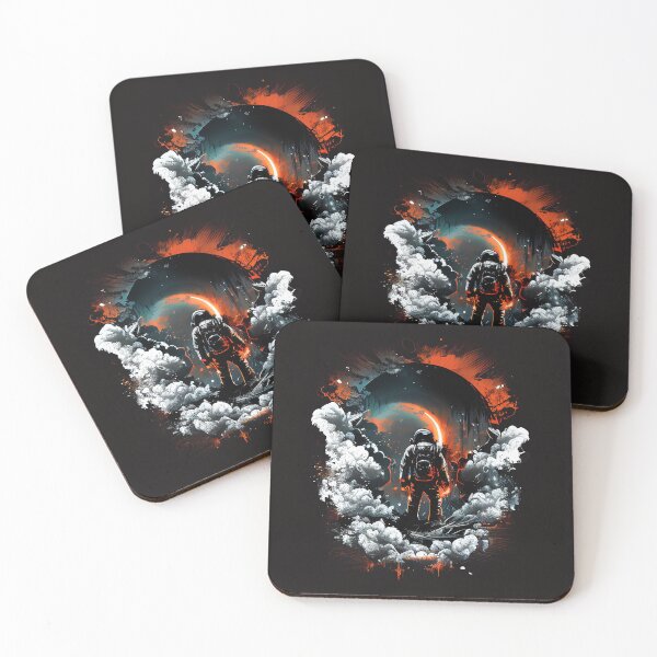 Item preview, Astronaut surrounded by an Oort Cloud in Space designed and sold by Krystmiks.