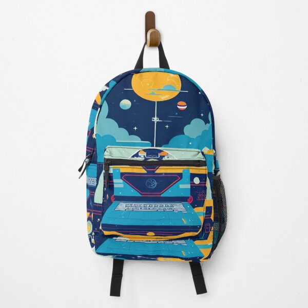 Item preview, Laptop Future Abstract Vintage Fantasy Art. designed and sold by Giulivo Store Graphic.