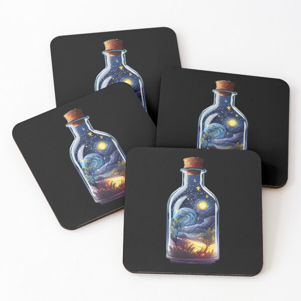 Item preview, Starry Night in a Bottle designed and sold by vladocar.