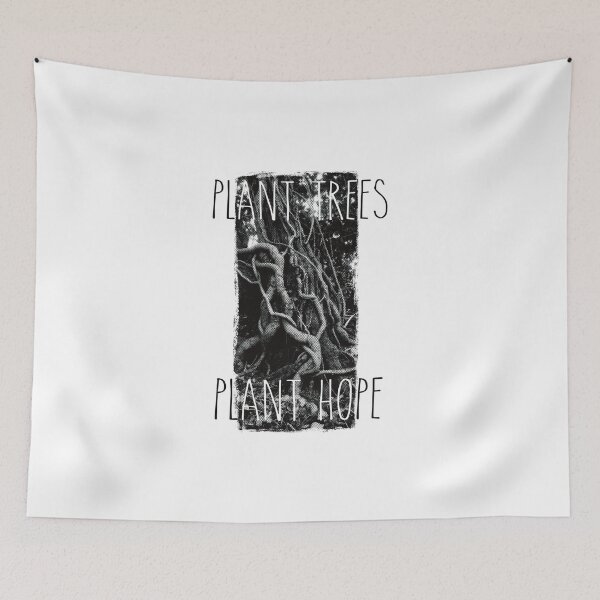 Item preview, Plant Trees Plant Hope - White Save The Planet Design designed and sold by Mitch616Art.