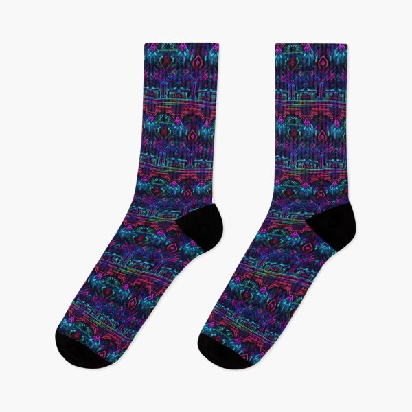 Item preview, Ultimate Lofi Synthwave EDM Rave Vibrant Festival Pattern designed and sold by PaintLabs.