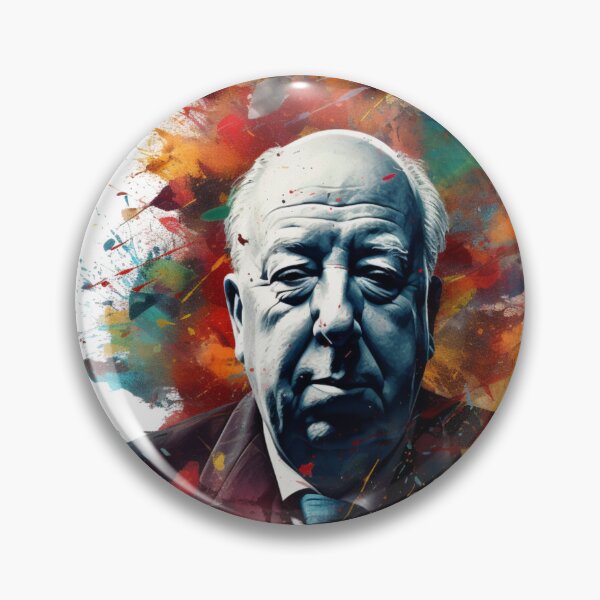 Item preview, Alfred Hitchcock Multicolored designed and sold by RobinTief.