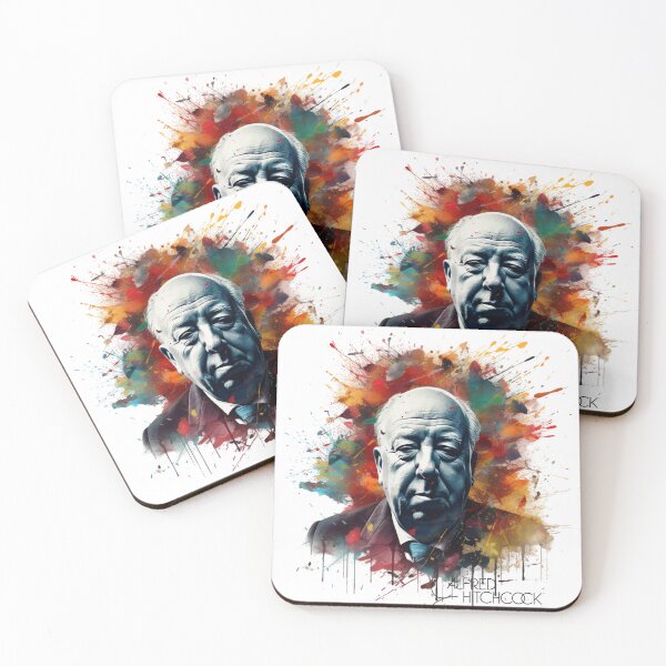 Item preview, Alfred Hitchcock Multicolored designed and sold by RobinTief.