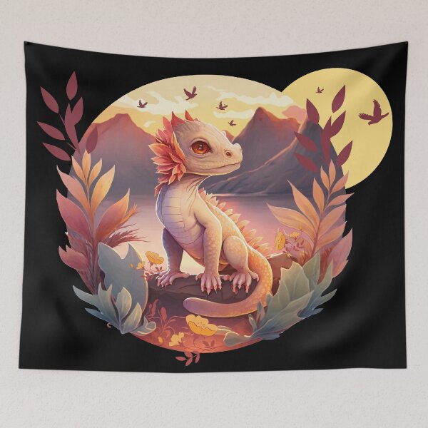 Item preview, Sitting pink dragon designed and sold by Astralia.