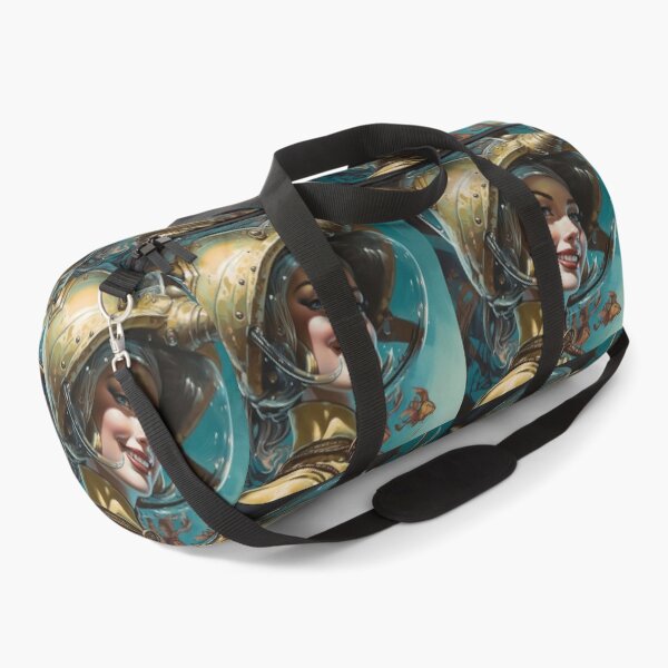 Item preview, Sci-Fi, pin up, retro futuristic beautiful smiling girl designed and sold by GueloStudio.
