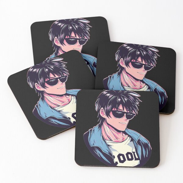 Item preview, Cool Guy: Anime Edition with Sunglasses designed and sold by LegendaryBeasts Tees.