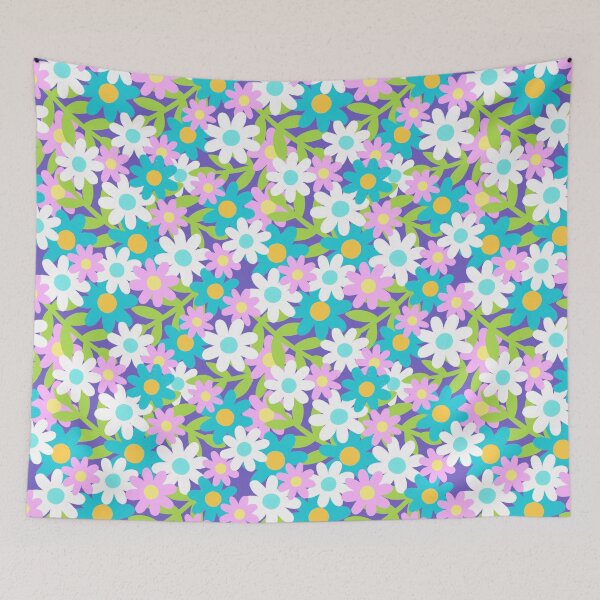 Item preview, Spring Flower Pattern designed and sold by AlwaysBeColoring.