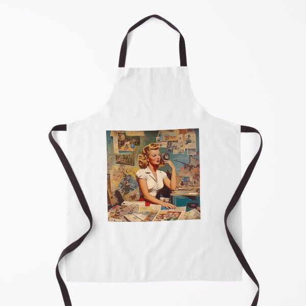 Item preview, Vintage 1940s style collage designed and sold by TurquoiseFlow.