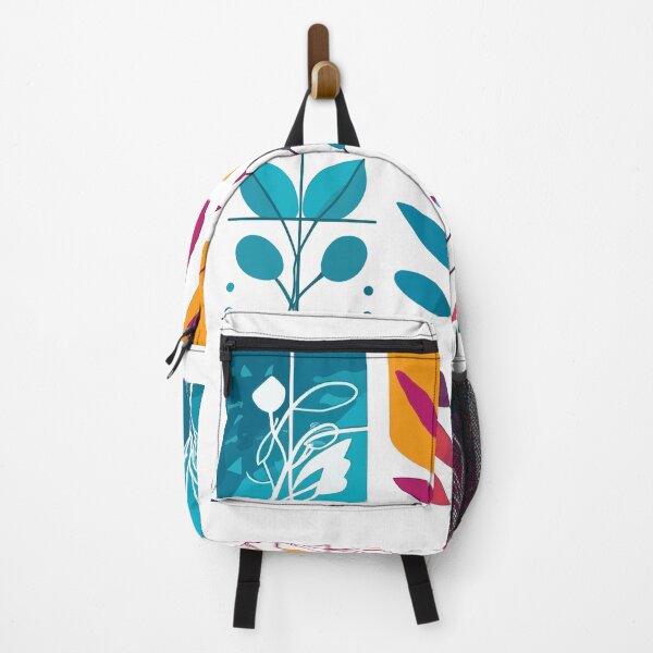 Item preview, Colorful Leaves and Floral Patterns: Contemplative Minimalist Abstractions designed and sold by TopArtsy.