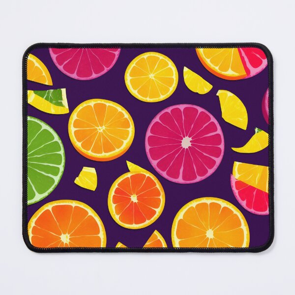Item preview, Fruits Pattern Orange Ruby Red Grape Lime Slices - Fruits designed and sold by internlvisions.