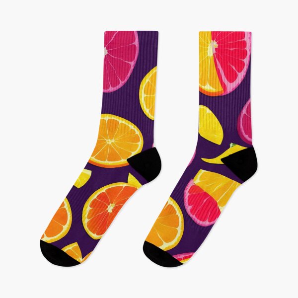 Item preview, Fruits Pattern Orange Ruby Red Grape Lime Slices - Fruits designed and sold by internlvisions.
