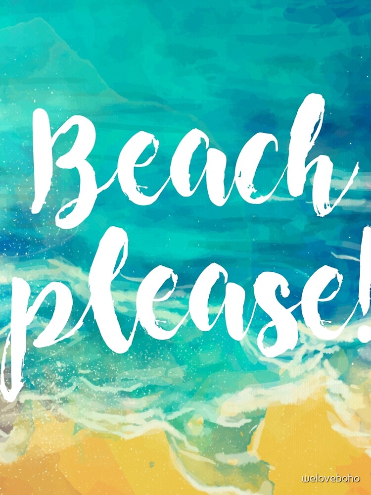 Imagen 5 de 5, Leggings con la obra Beach Please!, diseñada y vendida por weloveboho.