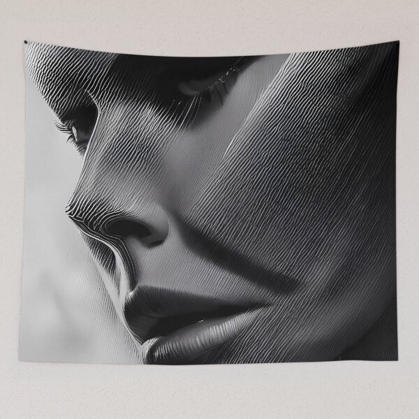 Artikelvorschau, Modern Abstract Black and White AI Art entworfen und verkauft von stayrad.