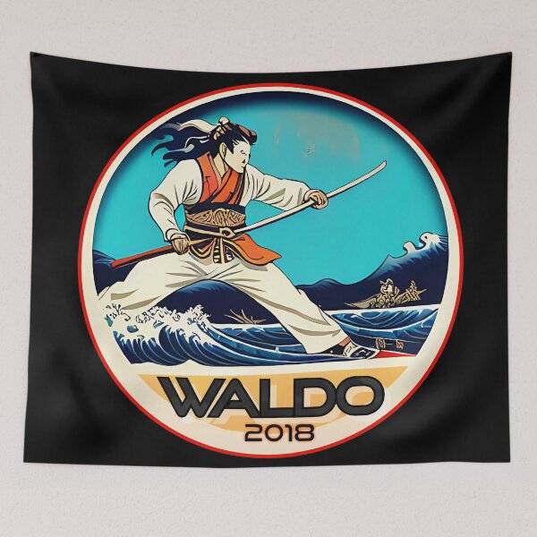Item preview, Samurai Waldo 2018  designed and sold by McCallnWaldo.