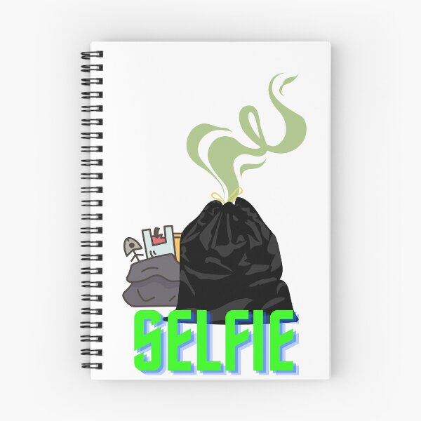 Item preview, Garbage Trash Bag Selfie designed and sold by OldSoulInspired.