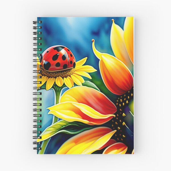Item preview, Ladybug on sunflower designed and sold by Machinearth.