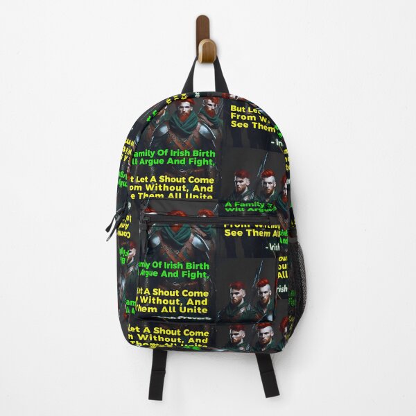 Item preview, Irish Proverb - A Family Of Irish Birth Will Argue And Fight, But Let A Shout Come From Without, And See Them All Unite designed and sold by IrishProverbs.