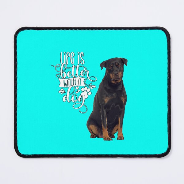Item preview, Rottweiler Dog Owner Life Is Better With A Dog designed and sold by fantasticdesign.