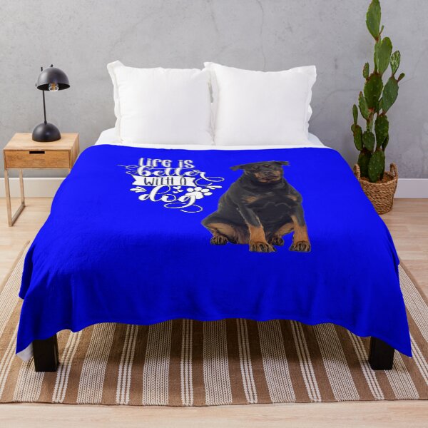 Item preview, Rottweiler Dog Owner Life Is Better With A Dog designed and sold by fantasticdesign.
