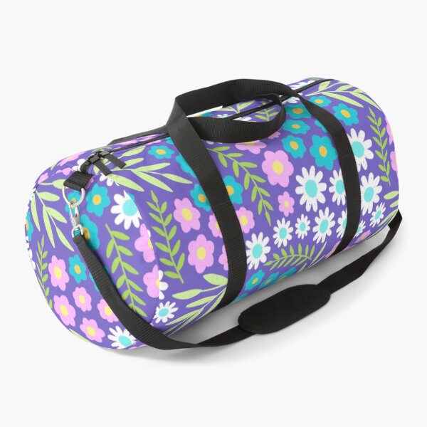 Item preview, Purple Spring Flower Pattern designed and sold by AlwaysBeColoring.