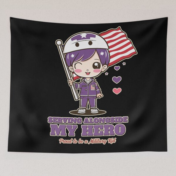 Item preview, Military Children's Month-Serving Alongside My Hero designed and sold by danielliamgill.