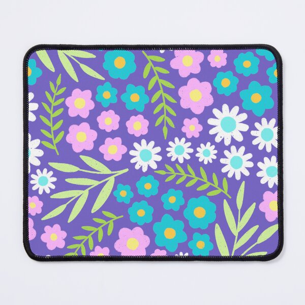 Item preview, Purple Spring Flower Pattern designed and sold by AlwaysBeColoring.