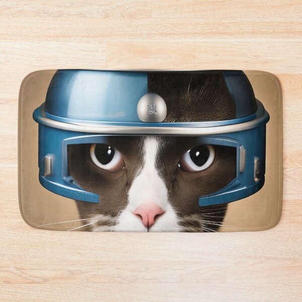 Item preview, Out-of-This-World Cat: Cute Feline in Space Helmet designed and sold by artmangos.