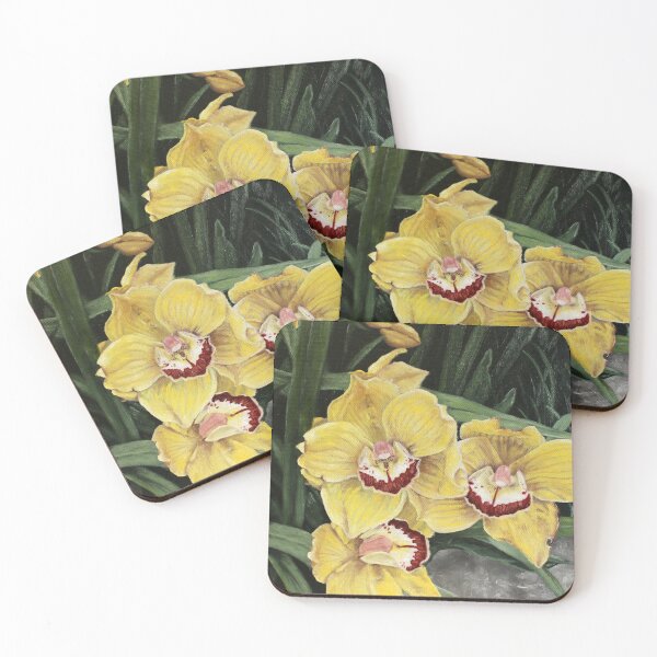 Item preview, Yellow Orchids designed and sold by JJulienArt.
