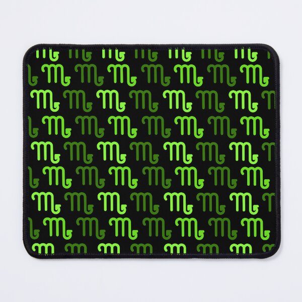 Item preview, Green scorpio sign, astrology zodiac symbol black background designed and sold by Stéphane  Thirion.