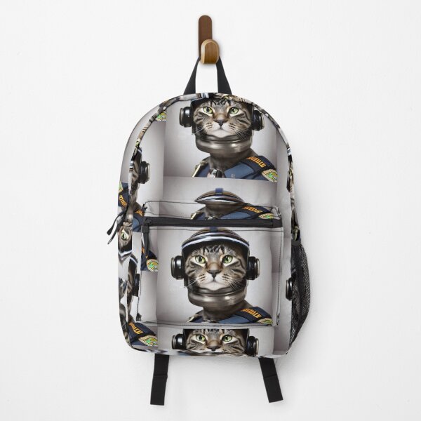 Item preview, Galactic Cat: Cute Feline in Space Gear designed and sold by artmangos.