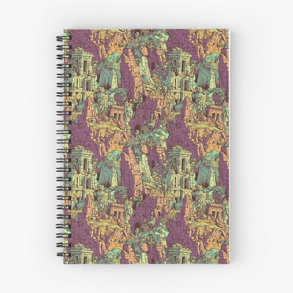 Item preview, Pattern Crumbling Ancient Ruins Cartoon Style designed and sold by Arncil.